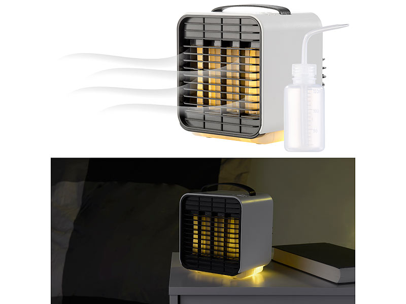 ; Luftkühler-Klimageräte, Tisch-Luftkühler mit Ultraschall Luftbefeuchter 