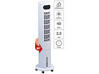 Sichler Haushaltsgeräte 3in1-Turmventilator, Luftkühler & -befeuchter, 80° Oszillation, 40 W; Luftkühler, -befeuchter und -reiniger mit Ionisator Luftkühler, -befeuchter und -reiniger mit Ionisator Luftkühler, -befeuchter und -reiniger mit Ionisator Luftkühler, -befeuchter und -reiniger mit Ionisator Luftkühler, -befeuchter und -reiniger mit Ionisator 