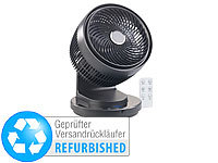 Sichler Haushaltsgeräte Digitaler 3D-Robo-Raumventilator & Luftzirkulator (Versandrückläufer); Walzen-Ventilatoren, Rotorlose Wand- und Tisch-Ventilatoren Walzen-Ventilatoren, Rotorlose Wand- und Tisch-Ventilatoren 